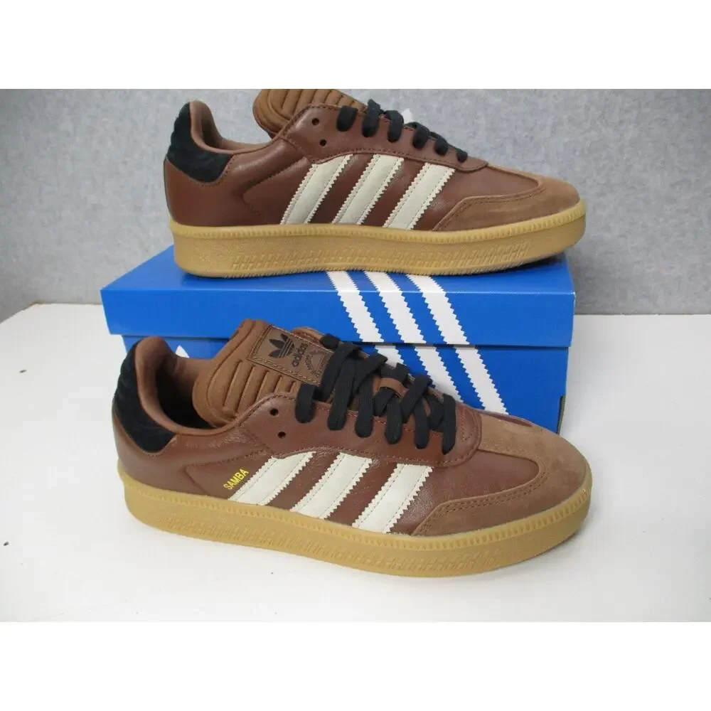 Adidas Samba XLG Preloved Brown Wonder Beige Shoes Mens Sz 10 Womens Sz 11